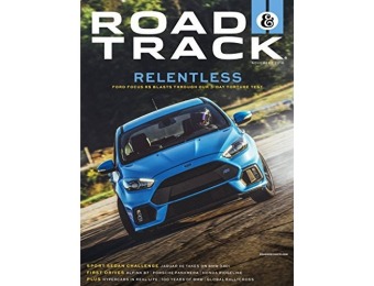 93% off Road & Track Magazine - 1 year auto-renewal