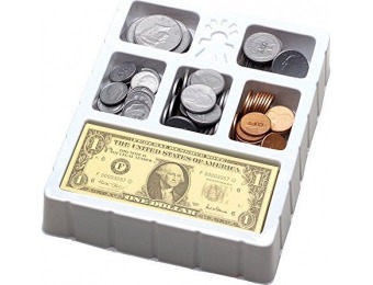 44% off Educational Insights Play Money Coins & Bills Tray