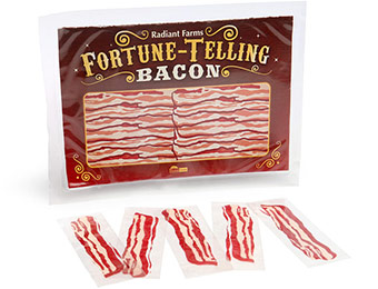 93% off Fortune Telling Bacon (50 strips), promo code: EYEONIT