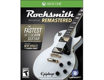 50% off Rocksmith 2014 Edition Remastered - Xbox One