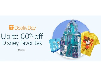 Up to 60% off Disney Favorites - Clothing, Toys, Books, Jewelry...