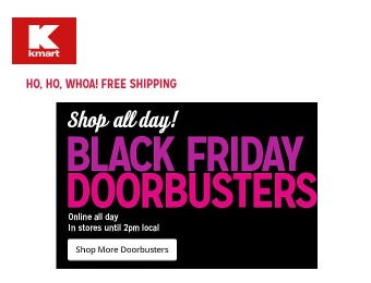 Shop Kmart.com Black Friday Doorbuster Deals