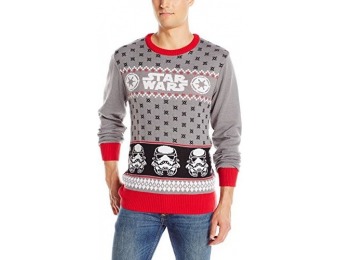 67% off Star Wars Men's Storm Holiday Sweater