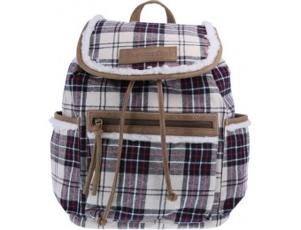 75% off Women's Plaid Clover Backpack