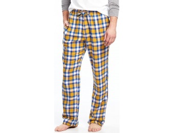 74% off Old Navy Plaid Flannel Sleep Pants For Men