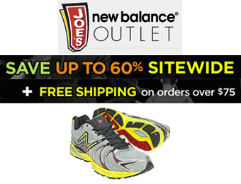 Up to 60% off Sitewide at Joe's New Balance Outlet