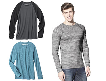 28% off Mossimo Supply Co. Men's Long Sleeve Thermal (10 colors)