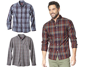 26% off Merona Long Sleeve Tailored Fit Twill Button Downs