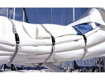 71% off Blue Performance Sail Tie with Clip, Medium