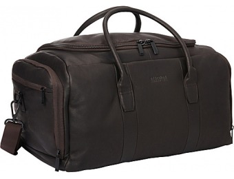 63% off Kenneth Cole Reaction Duff Guy Colombian Leather Duffel Bag
