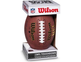 50% off Wilson NFL Touchdown Official Size Football