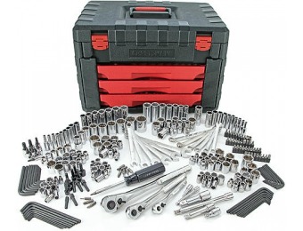 57% off Craftsman 270pc Mechanics Tool Set with 3-Drawer Chest