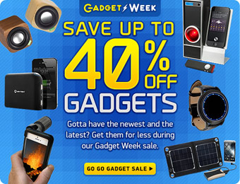 Save up to 40% off Cool Gadgets at ThinkGeek, Over 300 Items on Sale