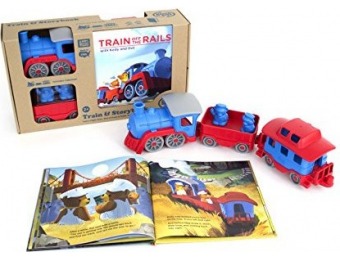 50% off Green Toys Storybook Gift Set Includes Train & Storybook