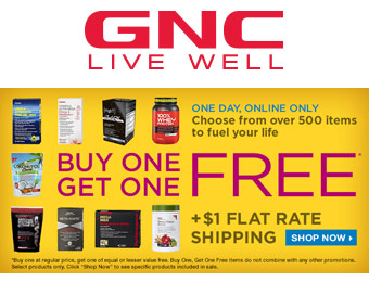 BOGO Free on Tons of Items Like Muscle Milk, Vitamins & More