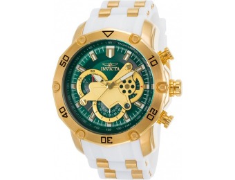 89% off Invicta 23422 Pro Diver Chrono 18K Gold Plated SS Watch