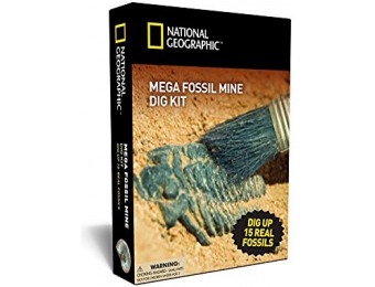 74% off National Geographic Mega Fossil Mine - Dig Up 15 Real Fossils