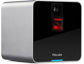 55% off Petcube HD Camera, 2-Way Audio and Built-in Laser Toy