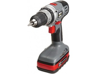 40% off Master Mechanic Cordless Drill, 20-Volt Lithium-Ion Battery