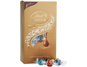 29% off Lindor Assorted Chocolate Box, 120 Truffles, 50.8 Ounce