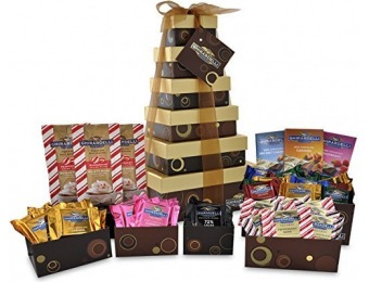 37% off Ghirardelli 6 Tier Tower Holiday Chocolate Gift Set