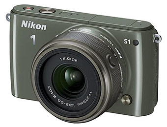 $220 off Nikon 1 S1 10.1-MP HD Digital Camera w/ NIKKOR Lens