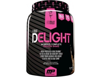55% off FitMiss Delight Chocolate Delight Protein Powder - 1.2lb