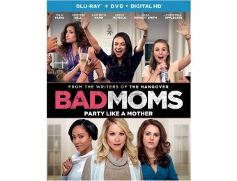 60% off Bad Moms (Blu-ray + DVD + Digital HD)