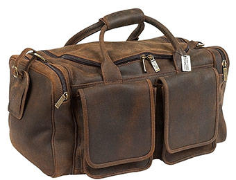 $332 off ClaireChase Hampton Premium Leather Duffel Bag