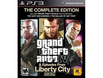33% off Grand Theft Auto IV: The Complete Edition (PlayStation 3)