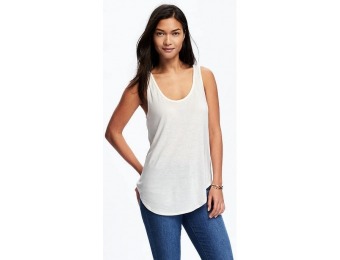 80% off Old Navy Relaxed Curved Hem Scoop Neck Tank For Women