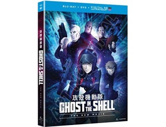 57% off Ghost in the Shell: The New Movie (Blu-ray + DVD)