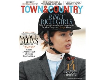 92% off Town & Country Magazine - 6 month auto-renewal