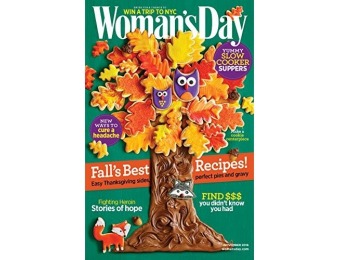 82% off Woman's Day Magazine - 6 month auto-renewal