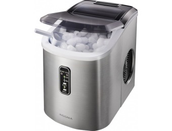 $40 off Insignia 26-Lb. Portable Ice Maker - Stainless steel
