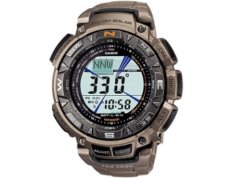 $160 off Casio Pathfinder Triple-Sensor Men's Watch, PAG240-1BCR