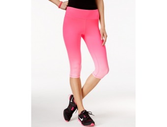78% off Material Girl Active Pink Ribbon Ombre Cropped Leggings