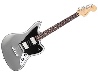 $300 off Fender Blacktop Jaguar HH Electric Guitar Silver Rosewood