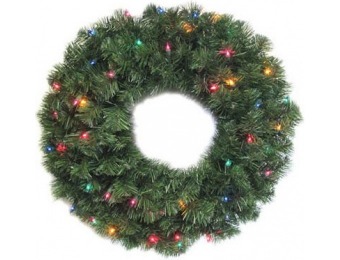 50% off LED Ludwig Artificial Christmas Wreath