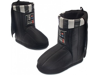 53% off Darth Vader Deluxe Slippers for Kids
