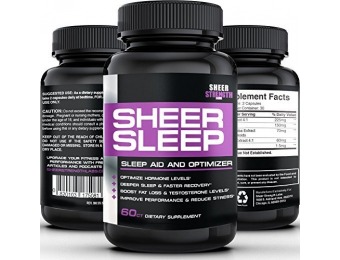 71% off Sheer SLEEP #1 Night Time Sleep Aid & Recovery Supplement