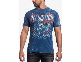 76% off Affliction Men's Reversible Thunderclap T-Shirt