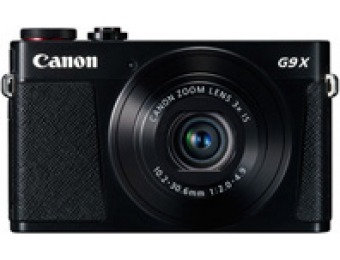$100 off Canon PowerShot G9X 20.2 Megapixel Digital Camera