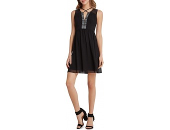 82% off BCBGeneration Cross Front Fit-And-Flare Dress
