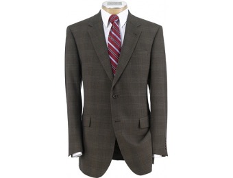 70% off Signature 2-Button Wool Patterned Sportcoat