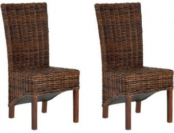 66% off Safavieh Dining Chair, Wood/Brown
