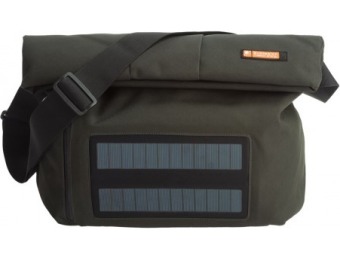61% off e-mission Messenger Bag with Solar Power Charger