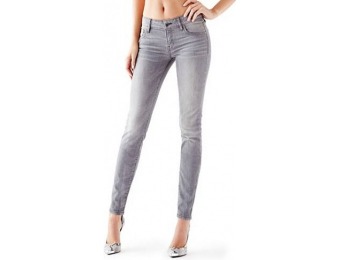 72% off Guess Factory Mid-Rise Power Curvy Jeans