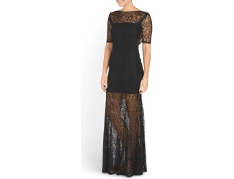 75% off Lace Bailey Chantilly Gown