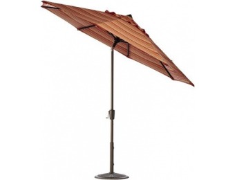 75% off 11' Auto-Tilt Outdoor Sun Market Umbrella